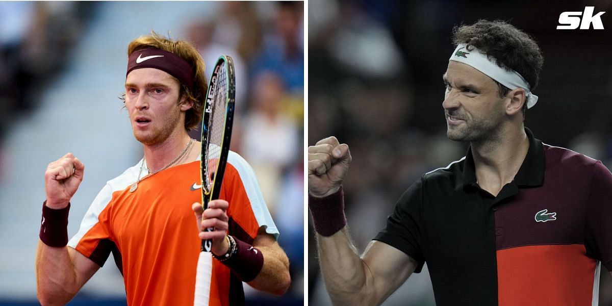 Andrey Rublev vs Grigor Dimitrov will be one of the semifinals at the Shanghai Masters