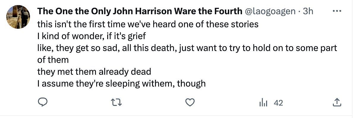 Social media users reacted to 189 bodies being discovered from inside the green burial home in Colorado. (Image via Twitter)