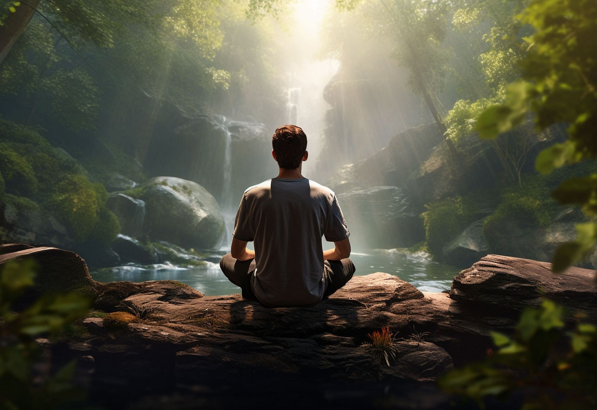 Starting with just 5-10 minutes of meditation can help, (Image via Vecteezy)