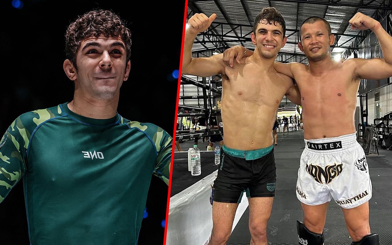 Mikey Musumeci and Nong-O Hama. [Image: ONE Championship]
