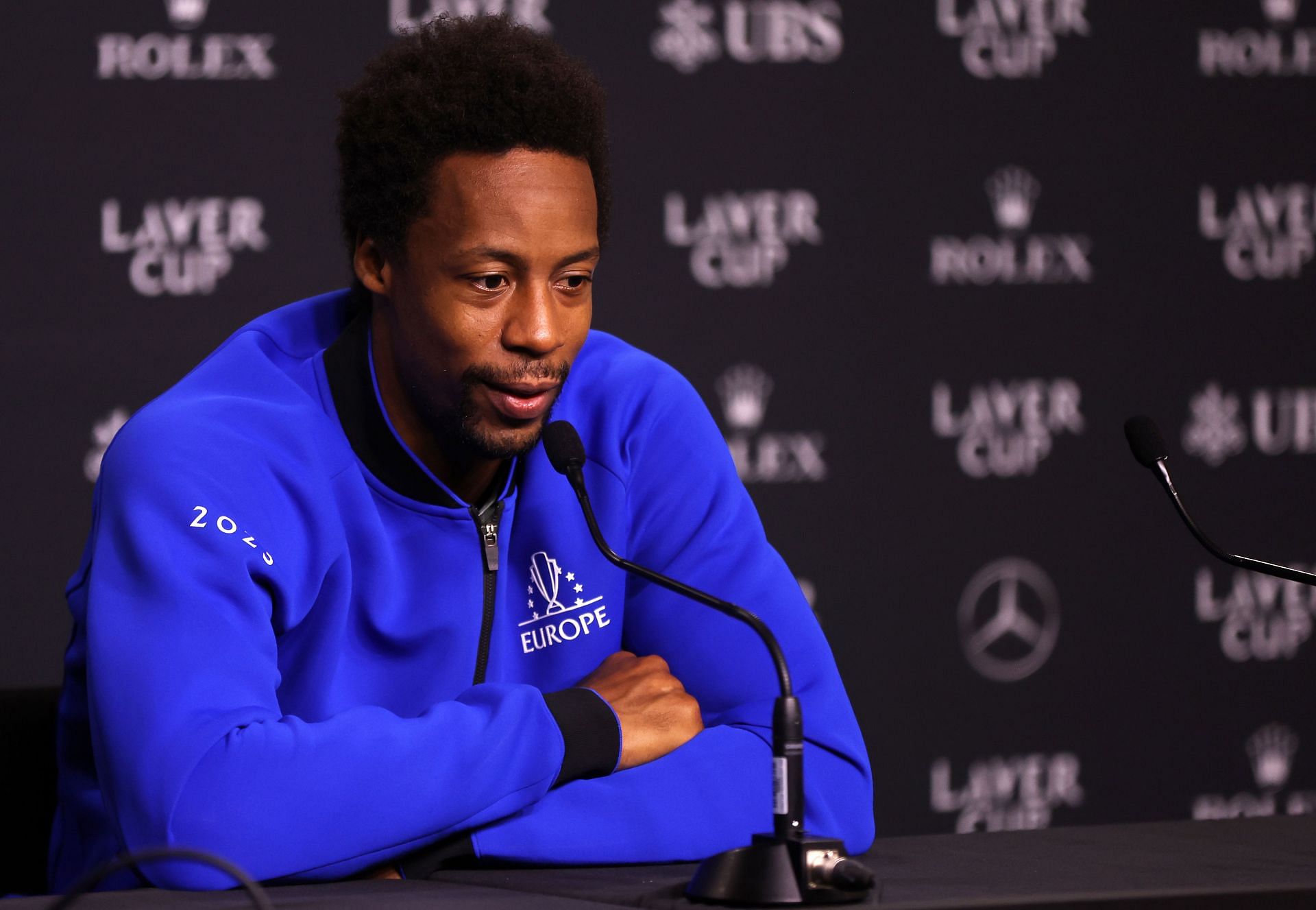 Gael Monfils at the Laver Cup