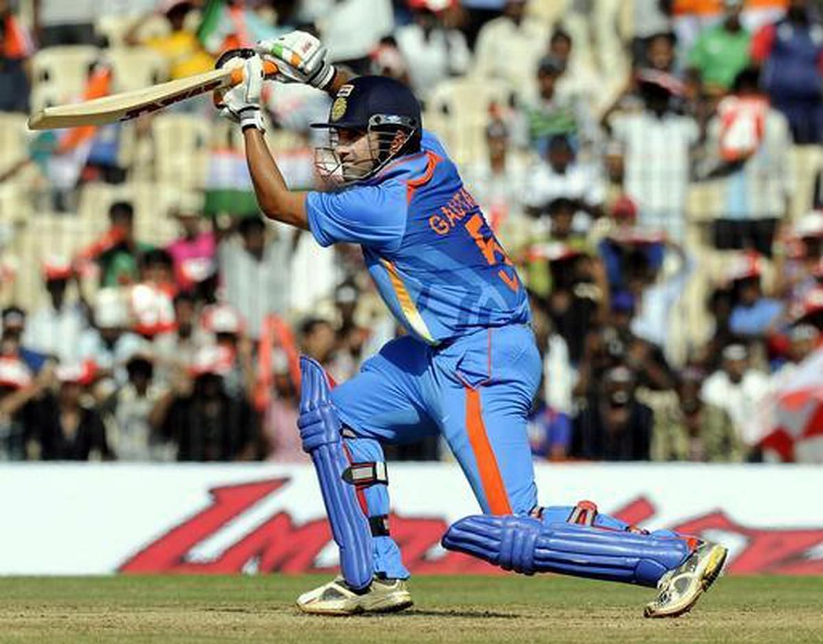 Gautam Gambhir raged a lone battle