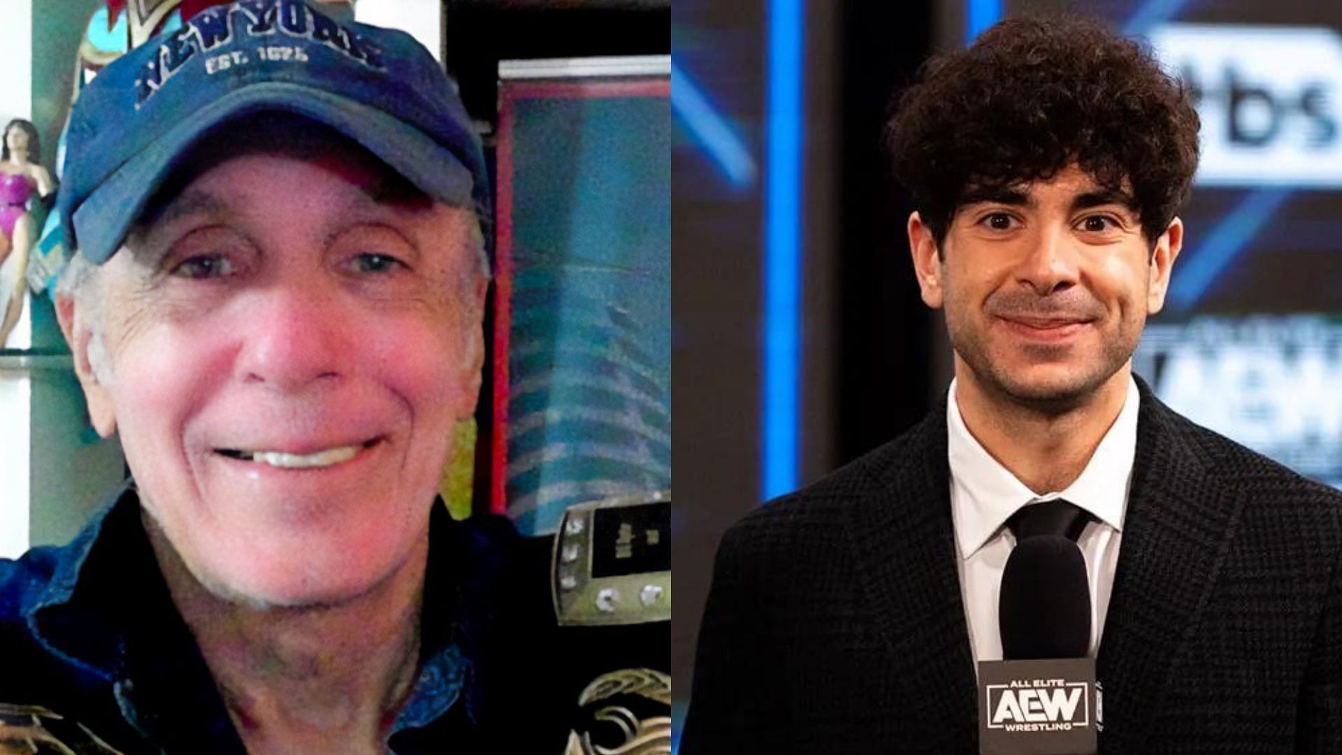 Bill Apter(left); Tony Khan(right)