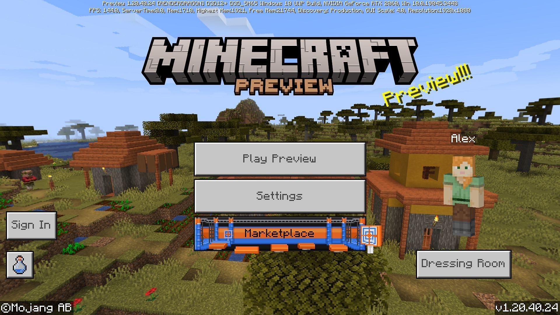 How to download Minecraft Bedrock preview 1.19.80.21