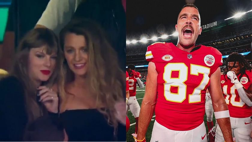 Travis Kelce Reacts to Having Taylor Swift at Chiefs vs. Jets Game