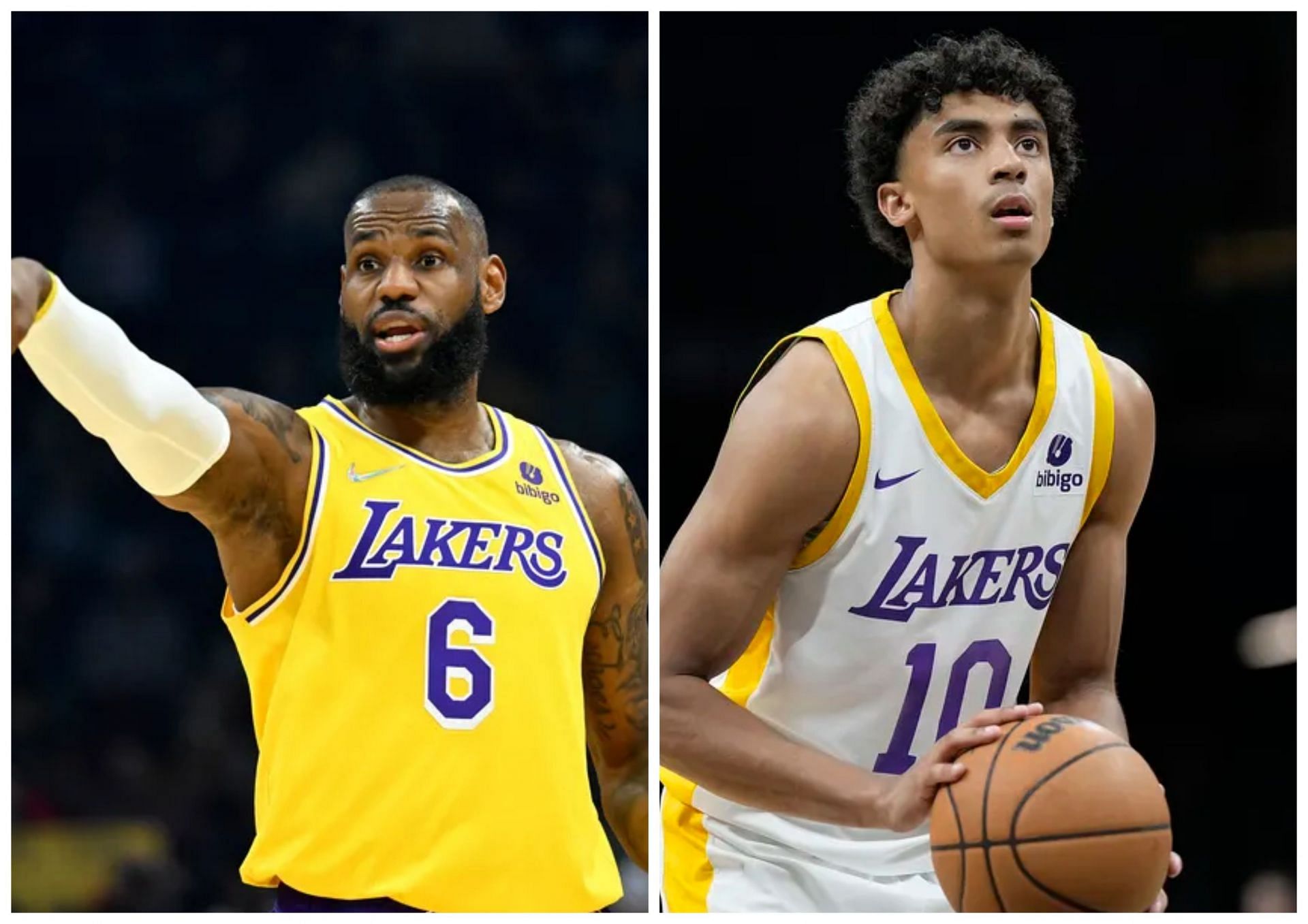 LeBron James is mentoring his Lakers