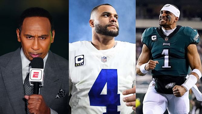 Stephen A. Smith gives Dak Prescott backhanded compliment for defeating Matthew Stafford's Rams
