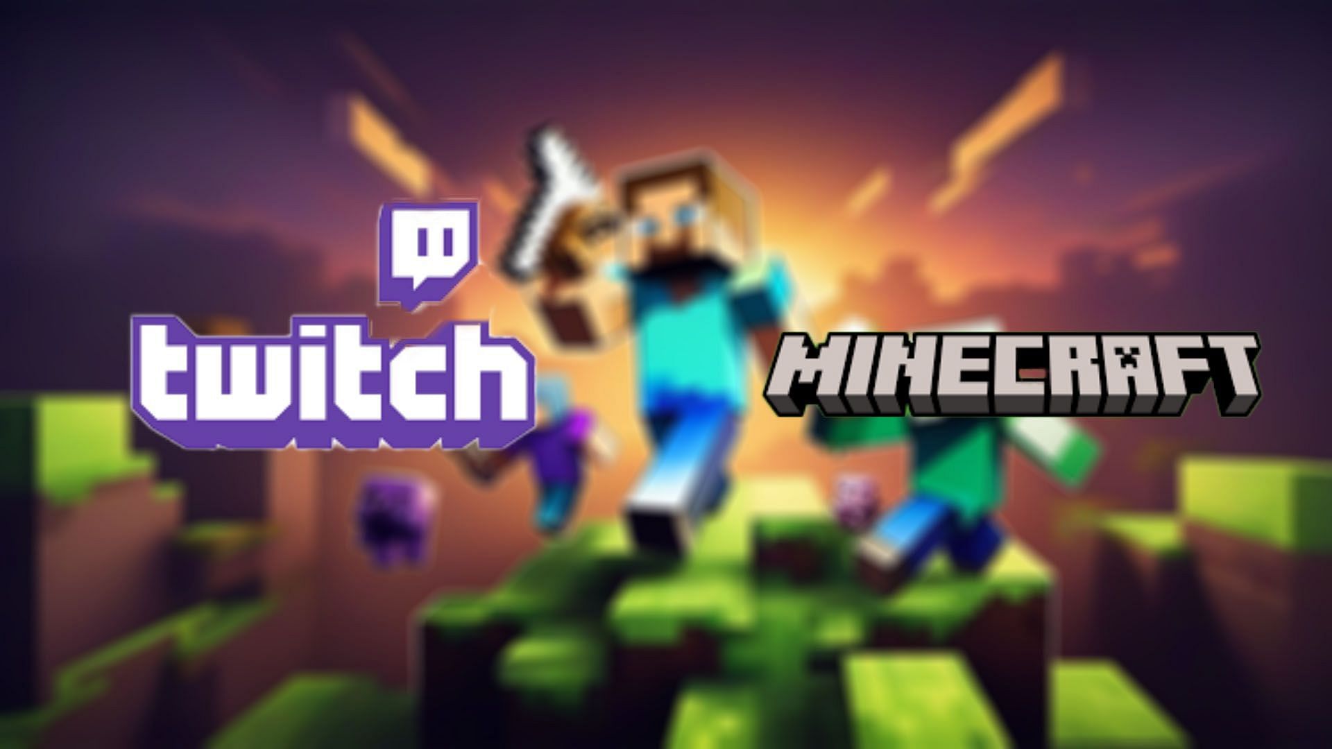 Gain access to Twitch Minecraft Rewards! (Image via Twitch and Mojang) 