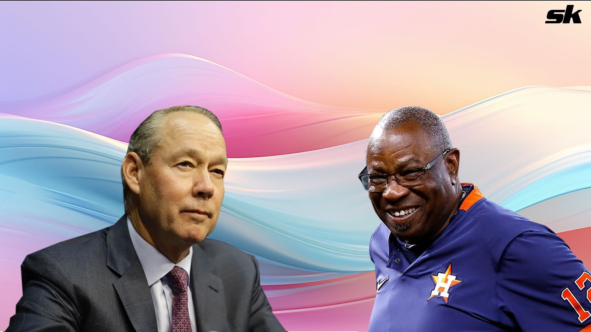 Astros owner Jim Crane bid emotional farewell to Dusty Baker following manager