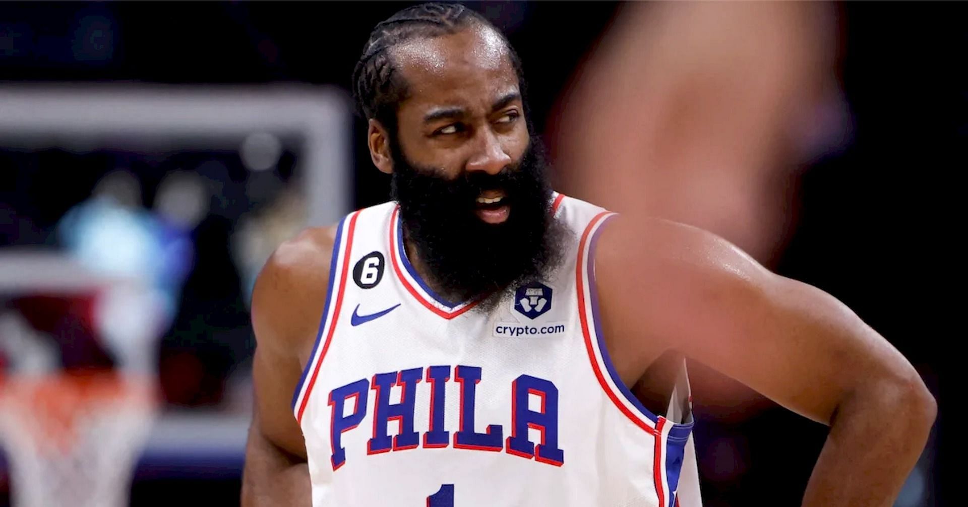 Philadelphia 76ers star guard James Harden