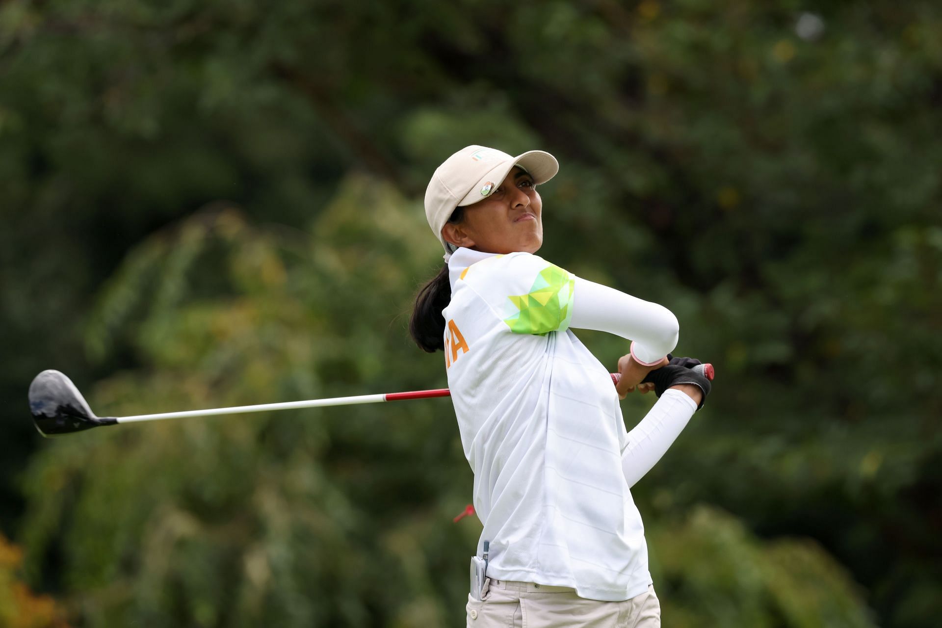 Aditi Ashok at the Golf - Olympics 2020 (Image via Getty)