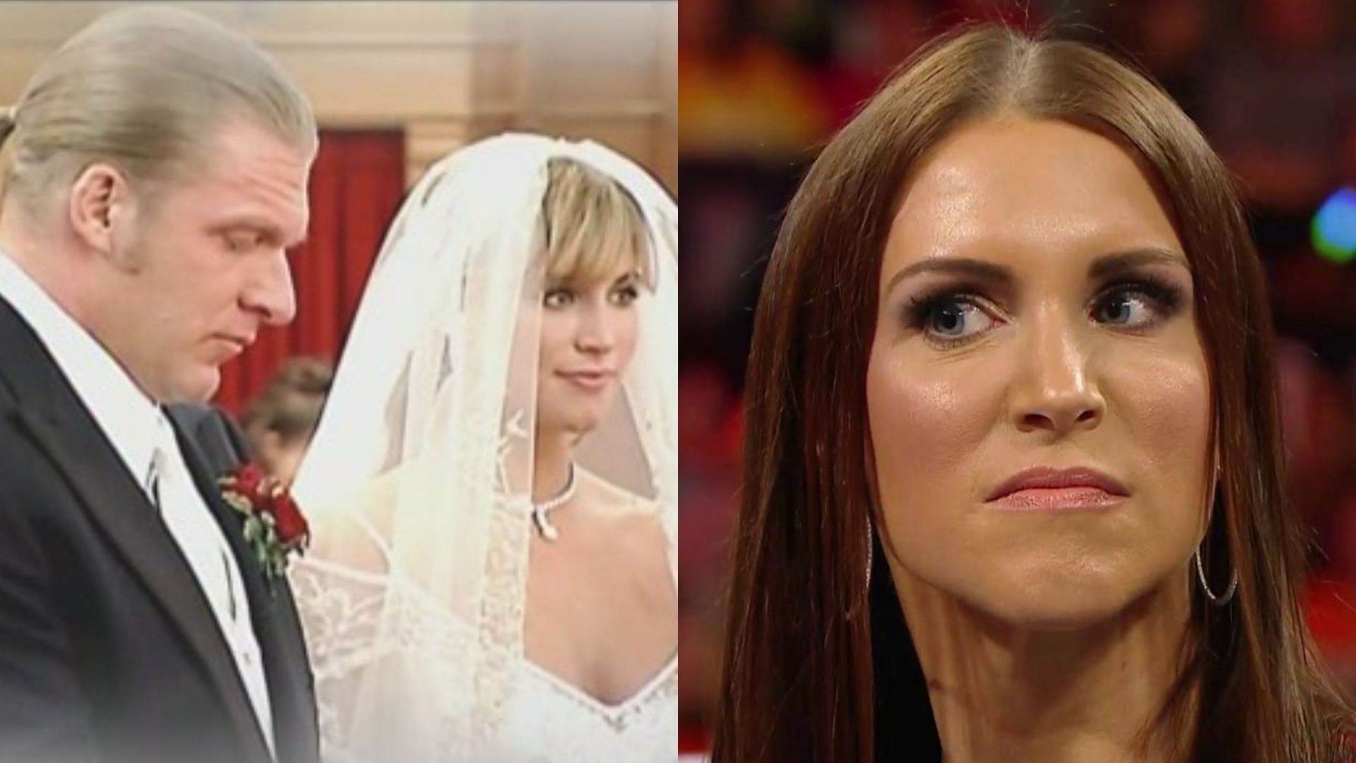Triple H and Stephanie McMahon married in October 2003