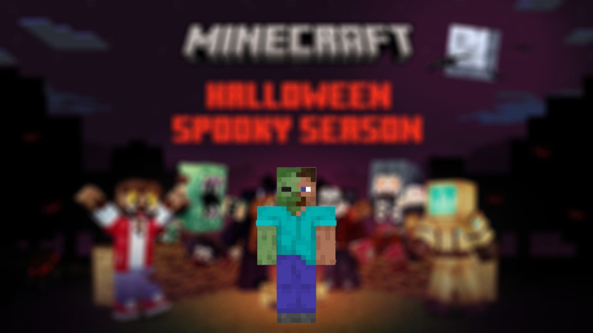 Take this evil-possessed Steve into trick or treat (Image via minecraftskins.com)