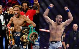 "Maybe one day"- Sean Strickland reacts to receiving praise from unified lightweight boxing world champion Devin Haney
