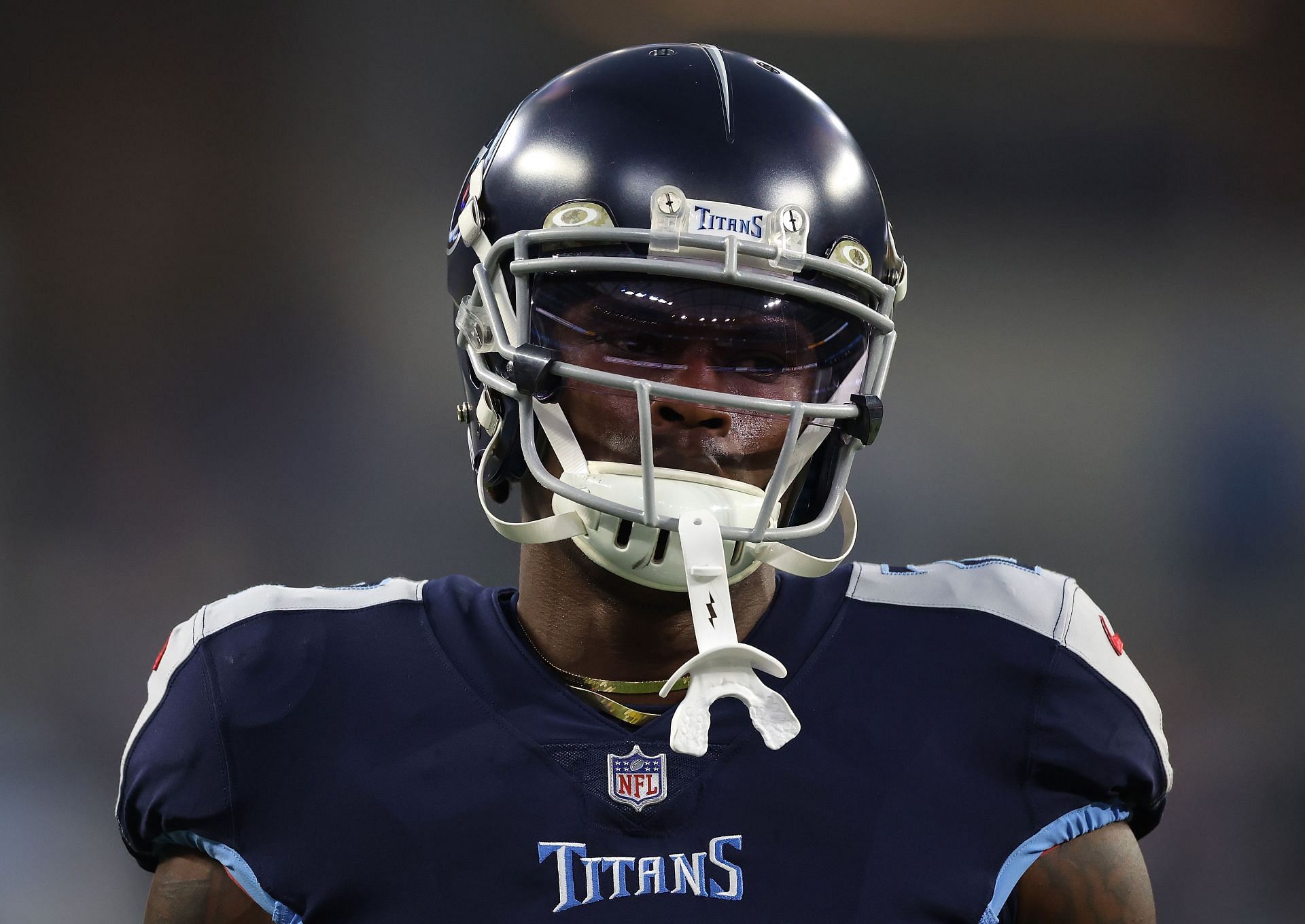Julio Jones during Tennessee Titans v Los Angeles Rams