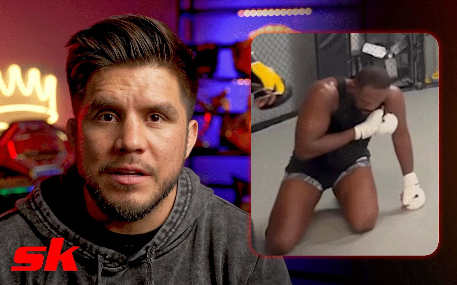 Henry Cejudo (Left) and Jon Jones (Right) [Images via: Henry Cejudo | YouTube and @ufc on Instagram]