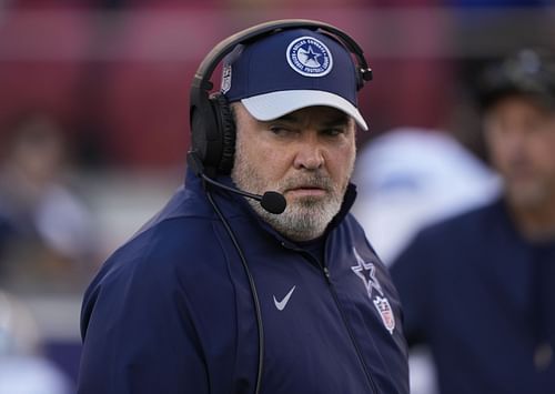 Mike McCarthy during Dallas Cowboys v San Francisco 49ers