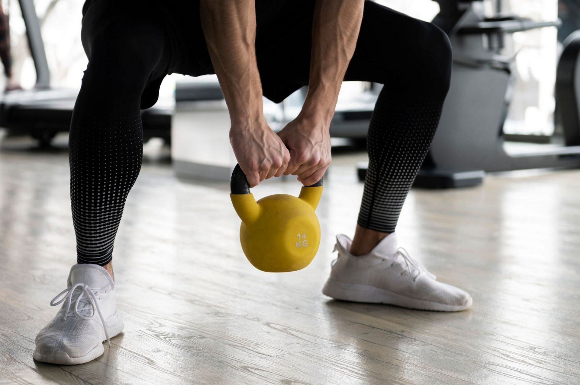 Goblet squats. (Image credits: Freepik)