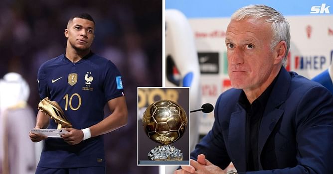 “He deserves to win it” – France coach Didier Deschamps snubs Kylian Mbappe as he chooses 2023 Ballon d'Or winner