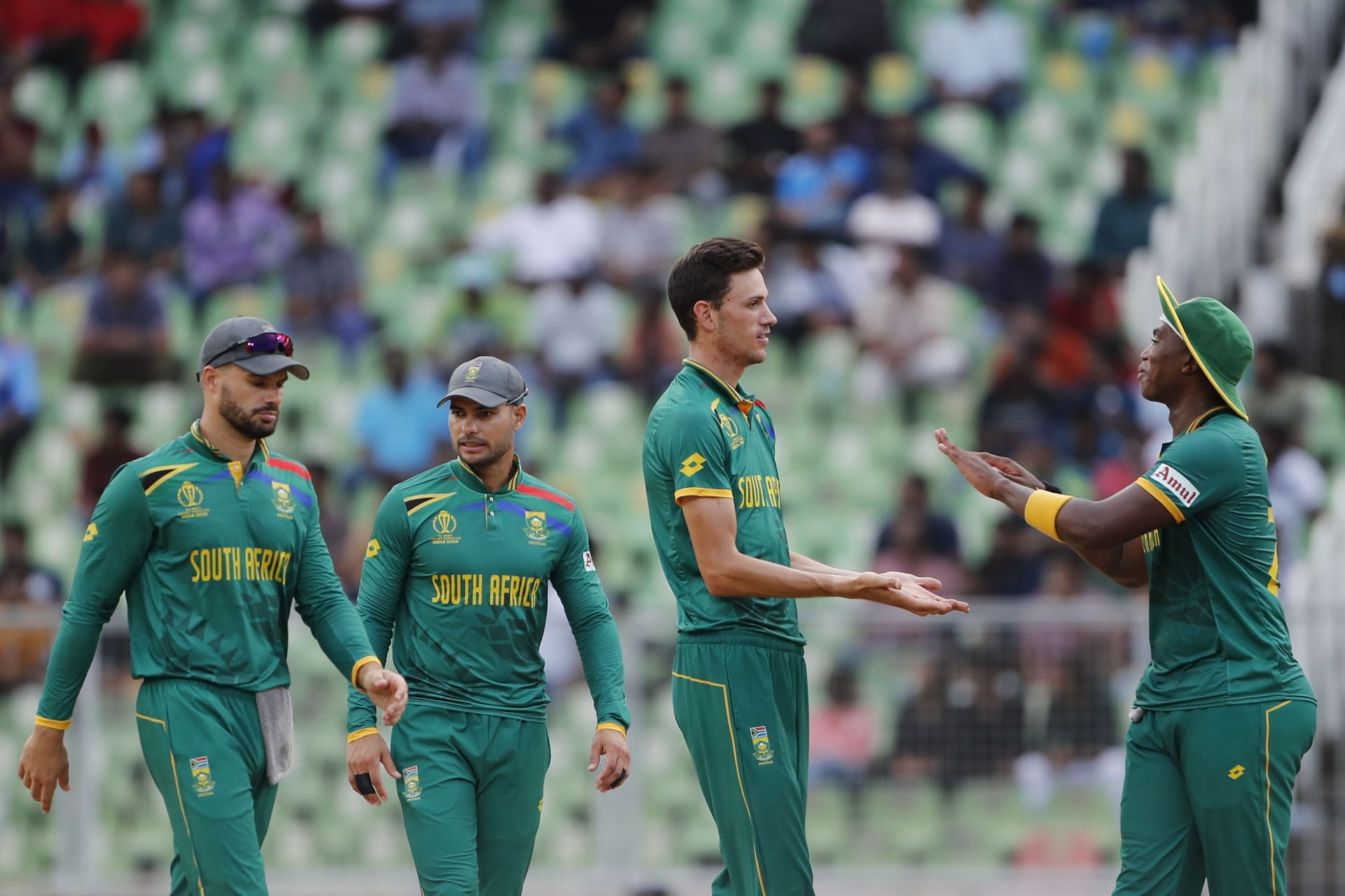 New Zealand v South Africa: Warm Up - ICC Men
