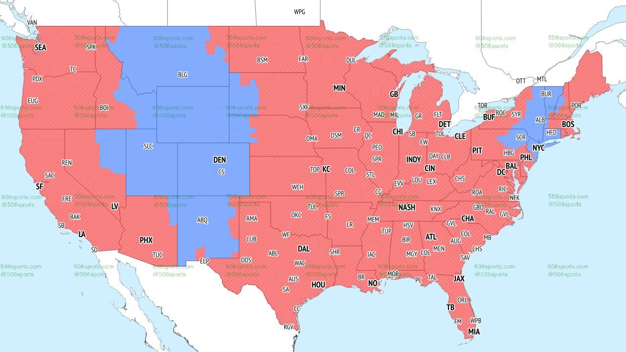 506 Sports - NFL Maps: Week 5, 2020