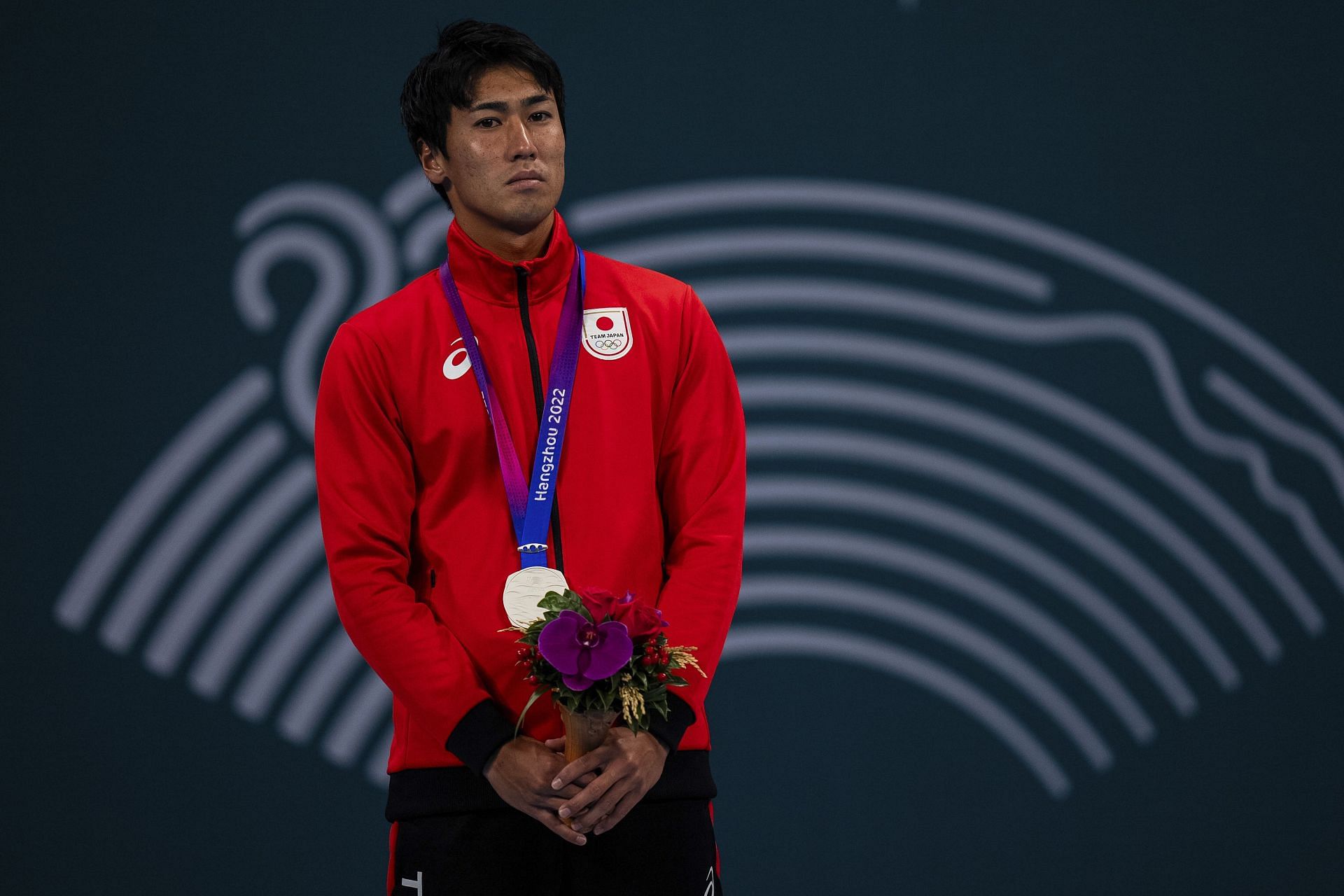 Yosuke Watanuki at the 2023 Asian Games.