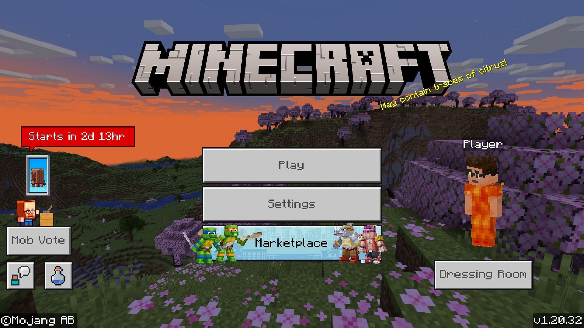 Minecraft Marketplace can be accessed from the game itself (Image via Mojang)