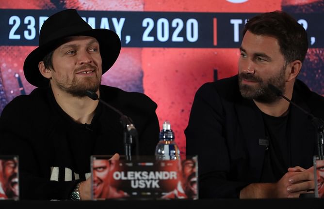 "It's great for boxing" - Eddie Hearn pleased with announcement of Tyson Fury vs. Oleksandr Usyk