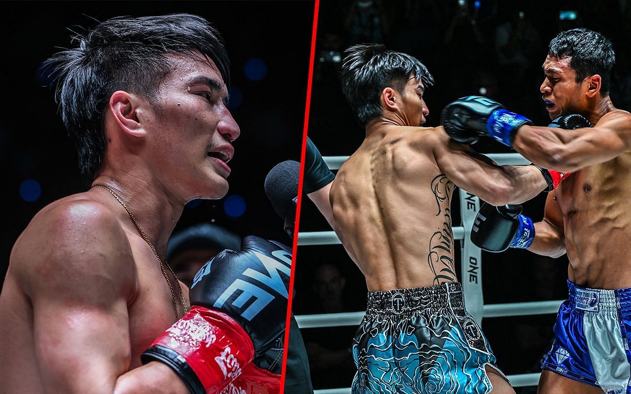 Tawanchai PK Saenchai (left). [Image: ONE Championship]