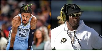 "Right on time" - Ja Morant gives proverbial nod as Deion Sanders passes on motivational message with religious parallels