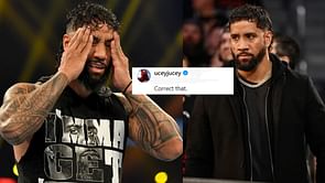 "Correct that" - Jey Uso sends a message to WWE about recent social media post on him