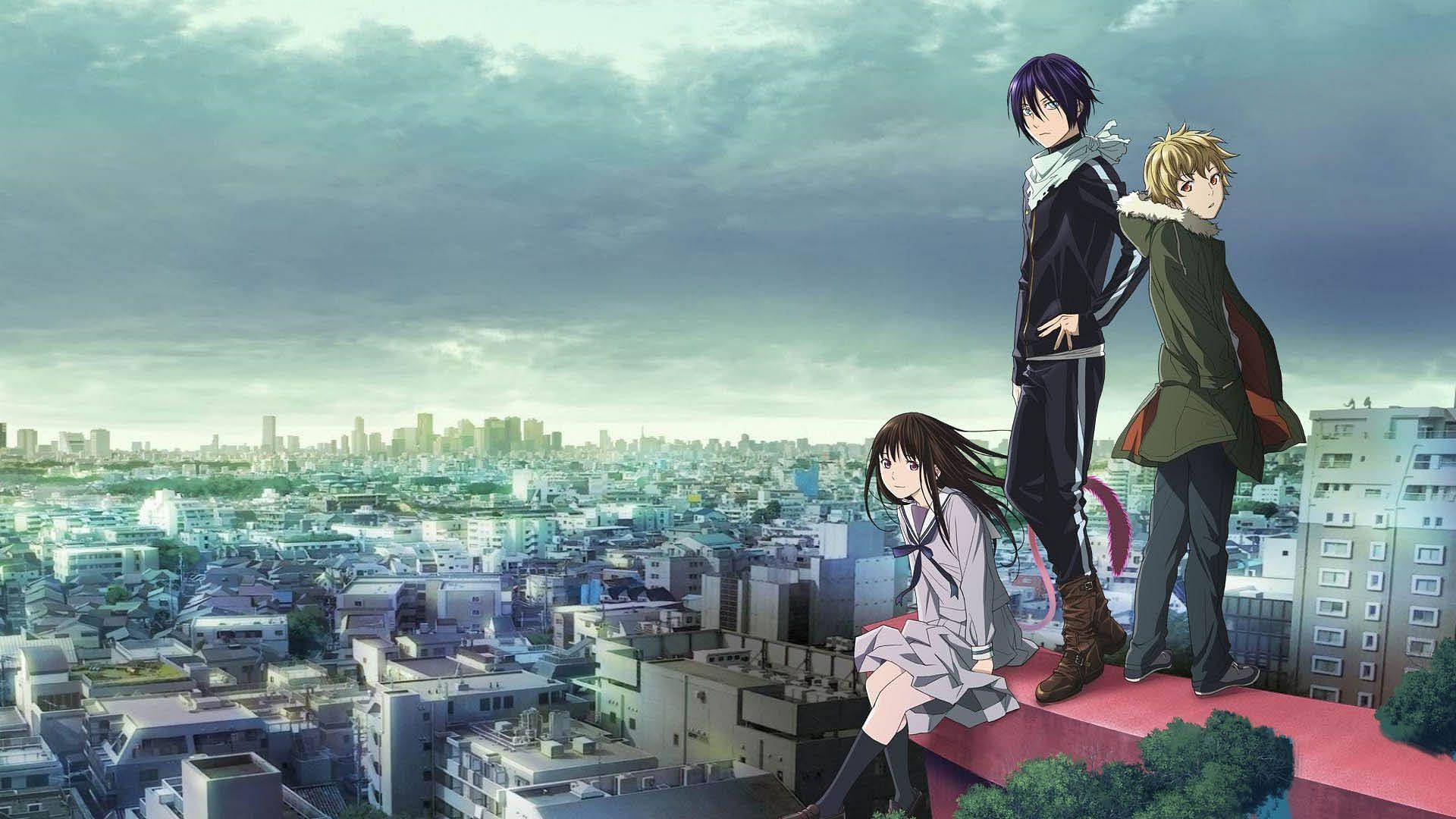 A still from the Noragami anime series (Image via Bones)