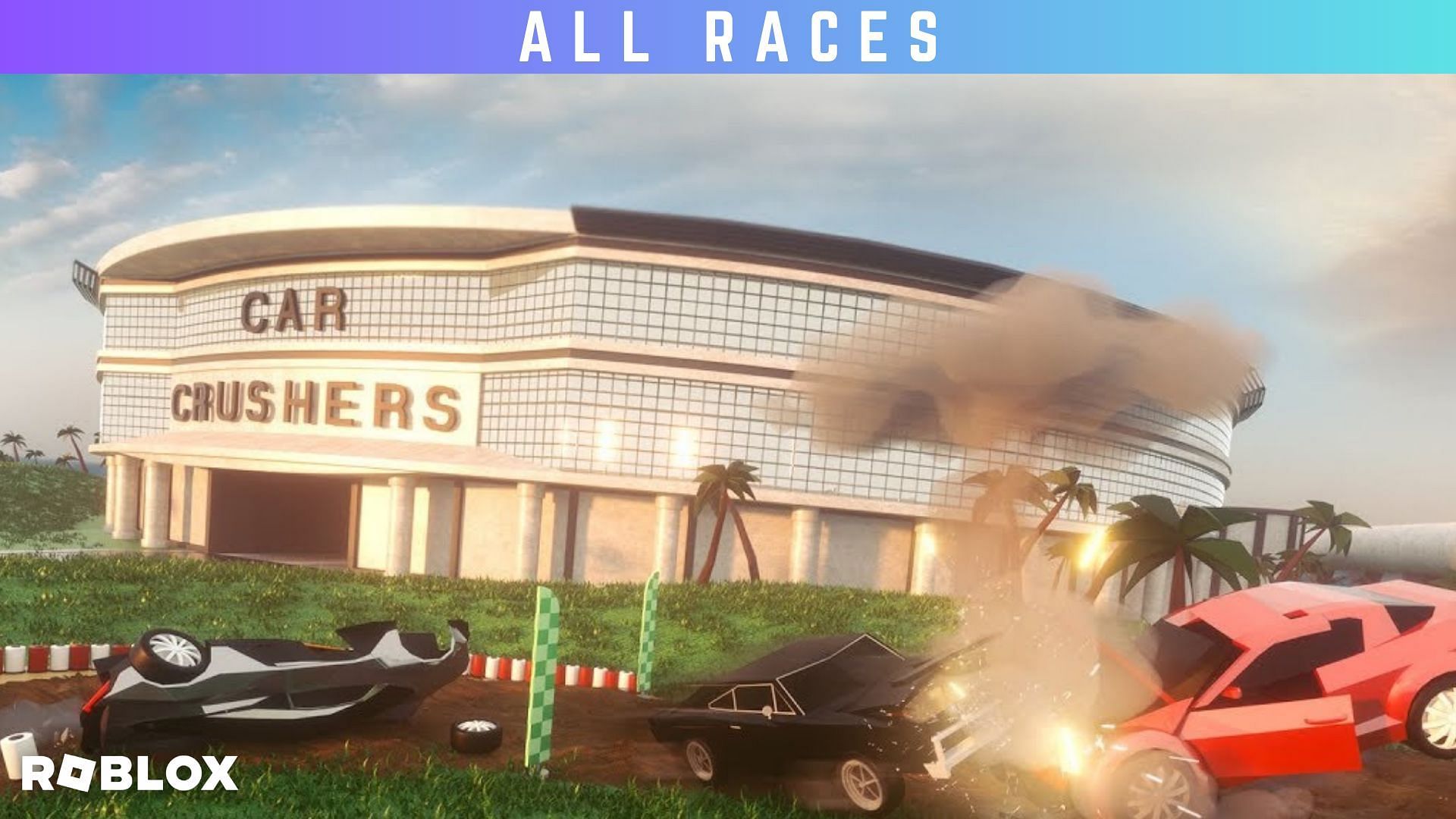 Pick up one of these exclusive cars to become the king of the road in Car Crushers 2. (Image via Sportskeeda)