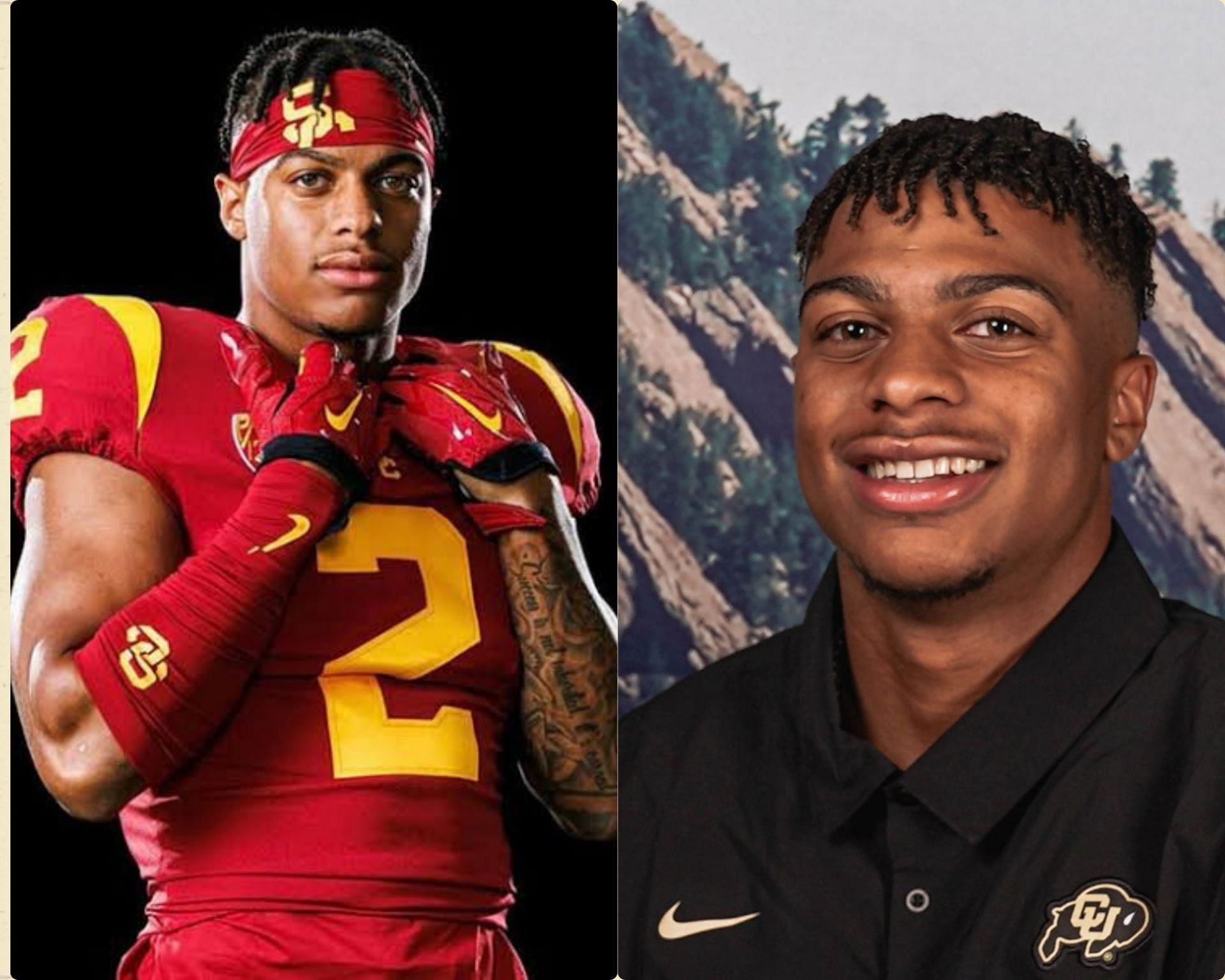 USC Trojans football wide receiver, Brenden Rice