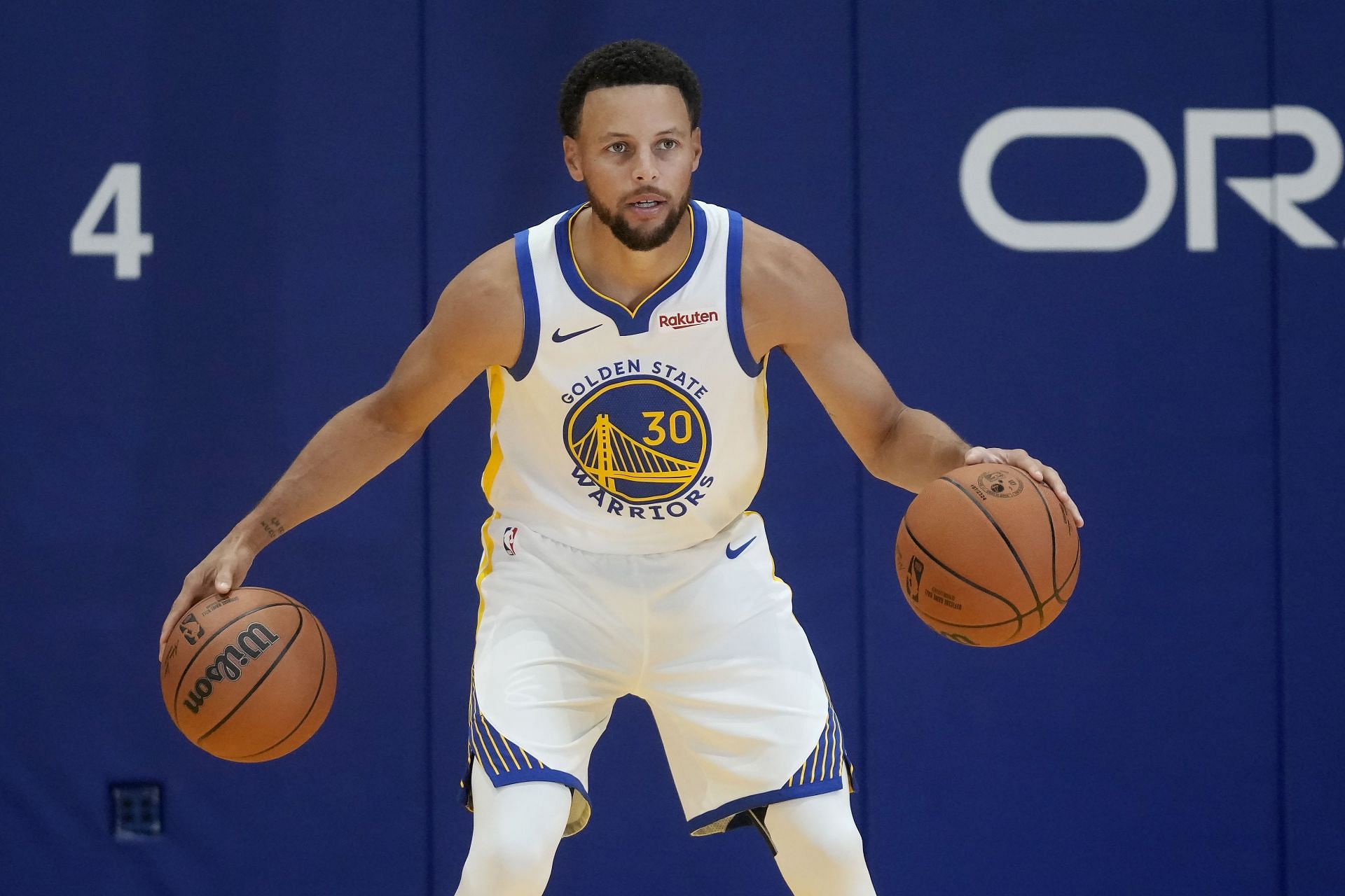 Warriors Media Day Basketball