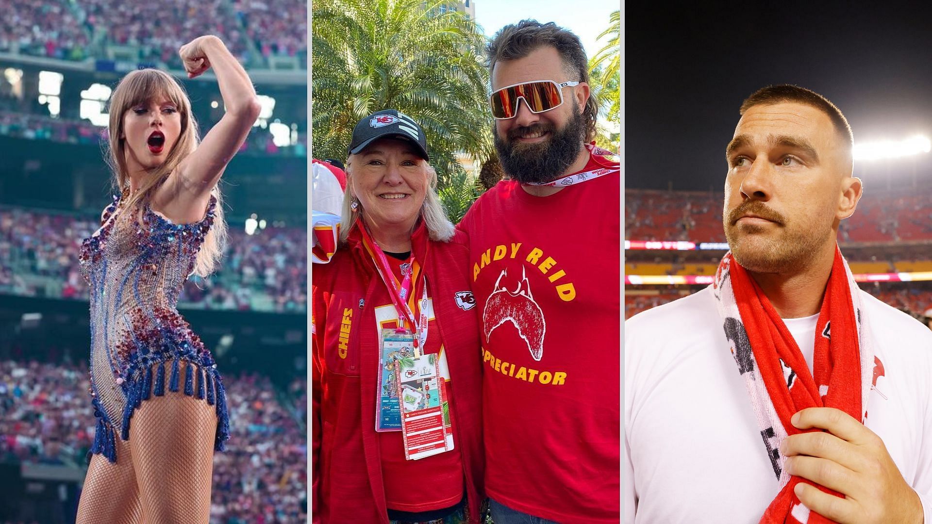 Taylor Swift Is at the Kansas City Chiefs Game, and She's Sitting with  Travis Kelce's Mom