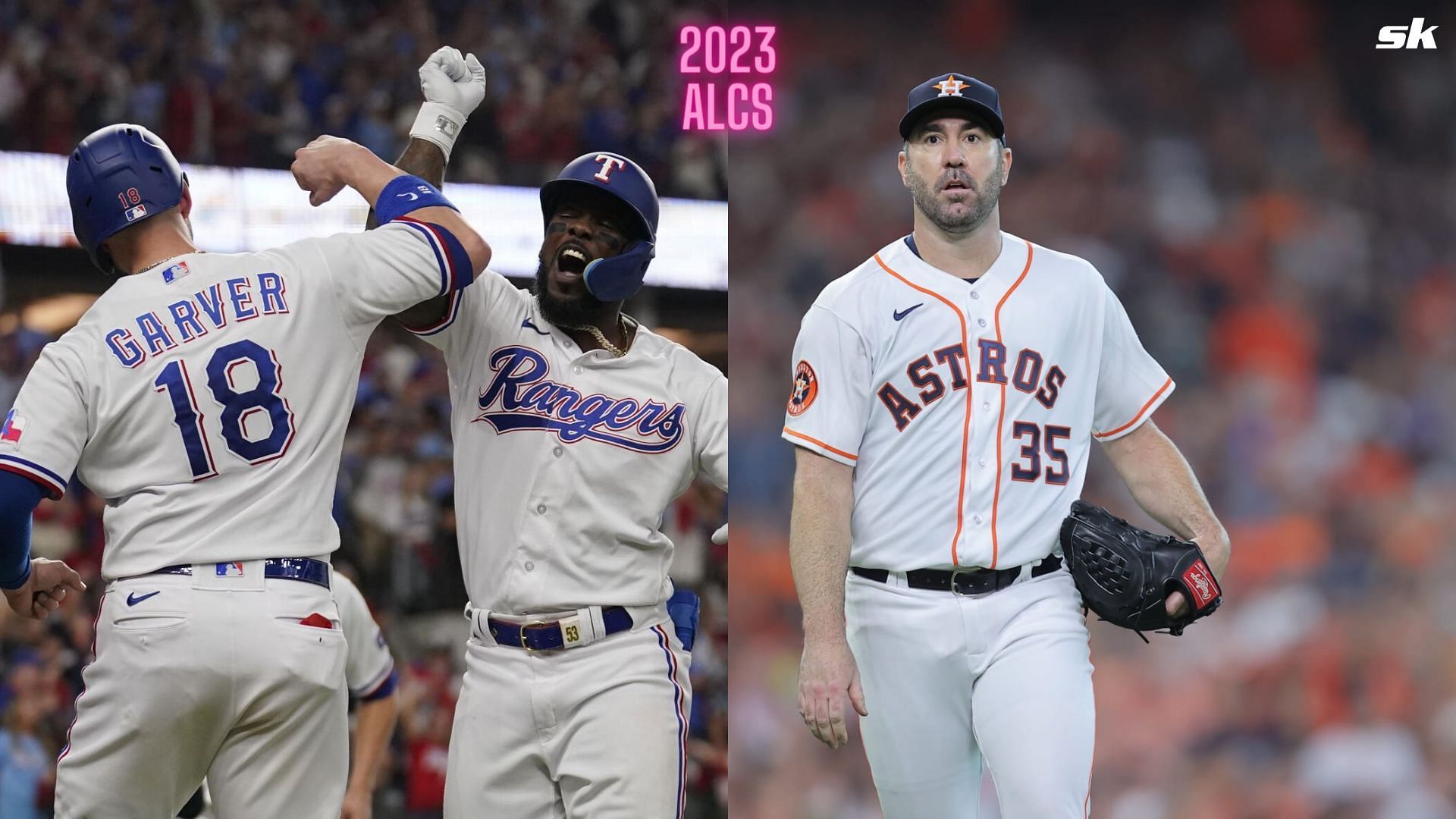 ALCS American League Championship Series 2023 Houston Astros Vs