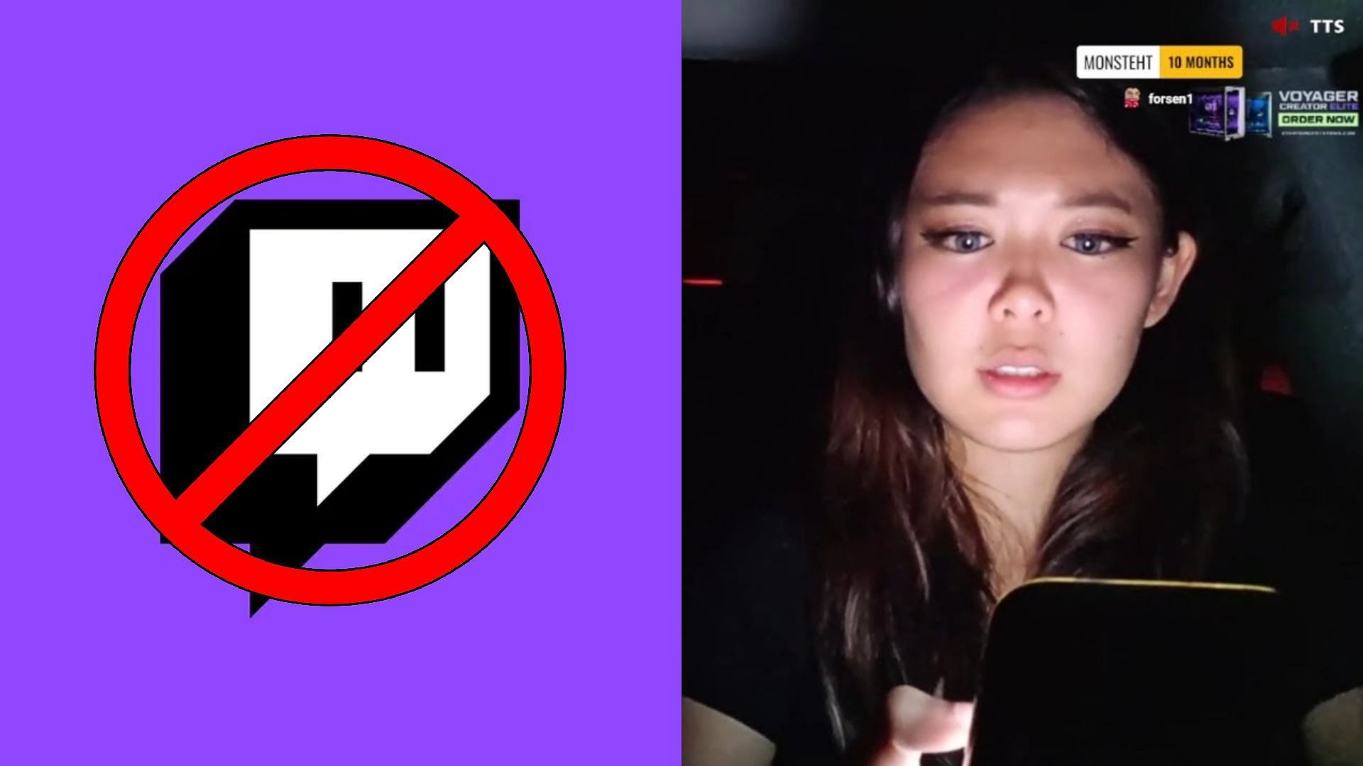 ExtraEmily banned from Twitch (Image via ExtraEmily/Twitch)