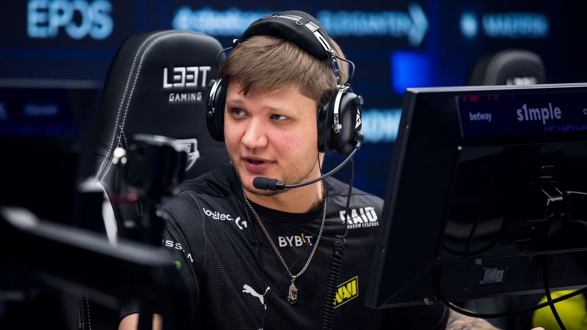 s1mple has some strong opinions about CS2 (Image via Getty) 