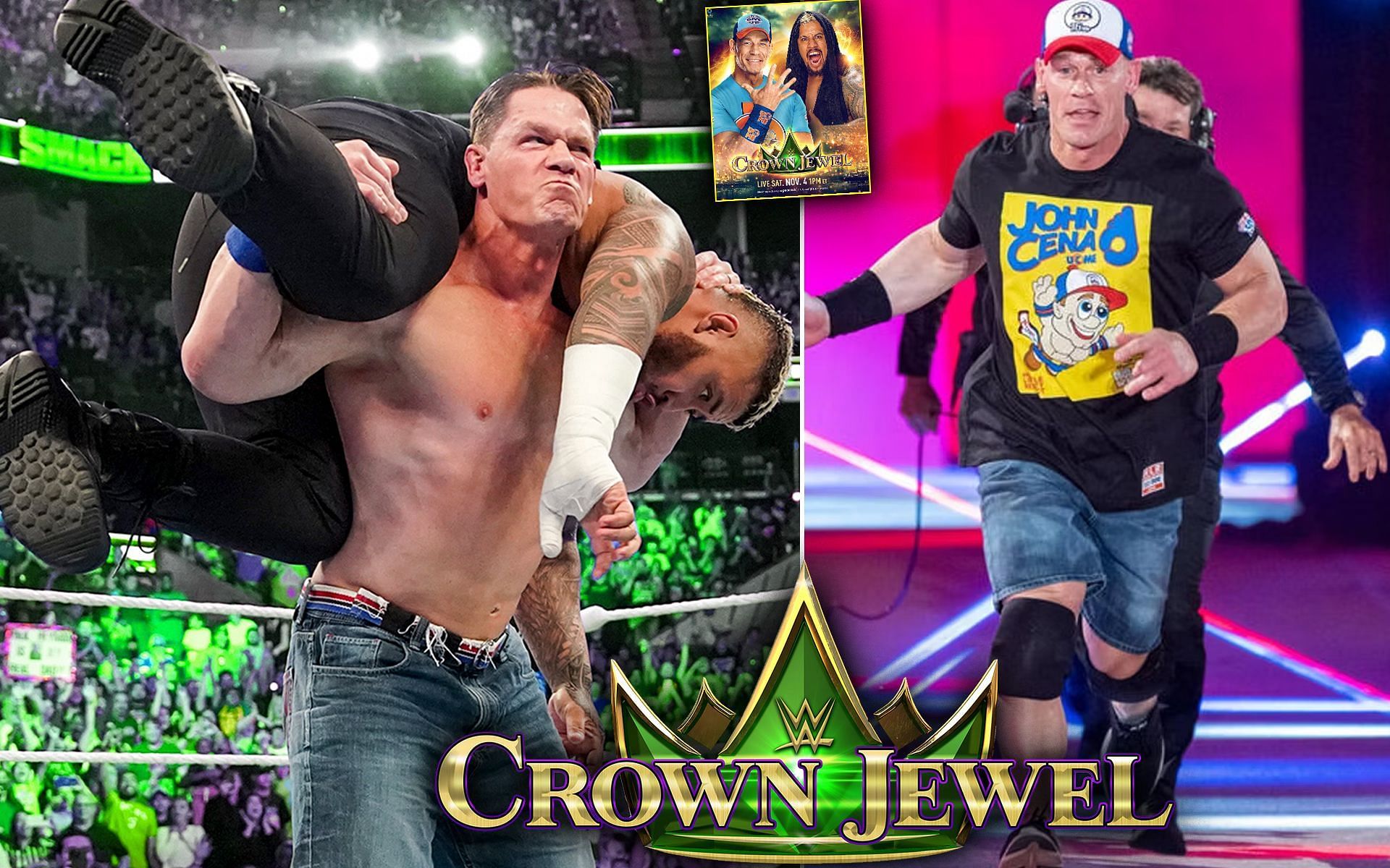 Crown Jewel John Cena vs Solo Sikoa WWE Crown Jewel John Cena and