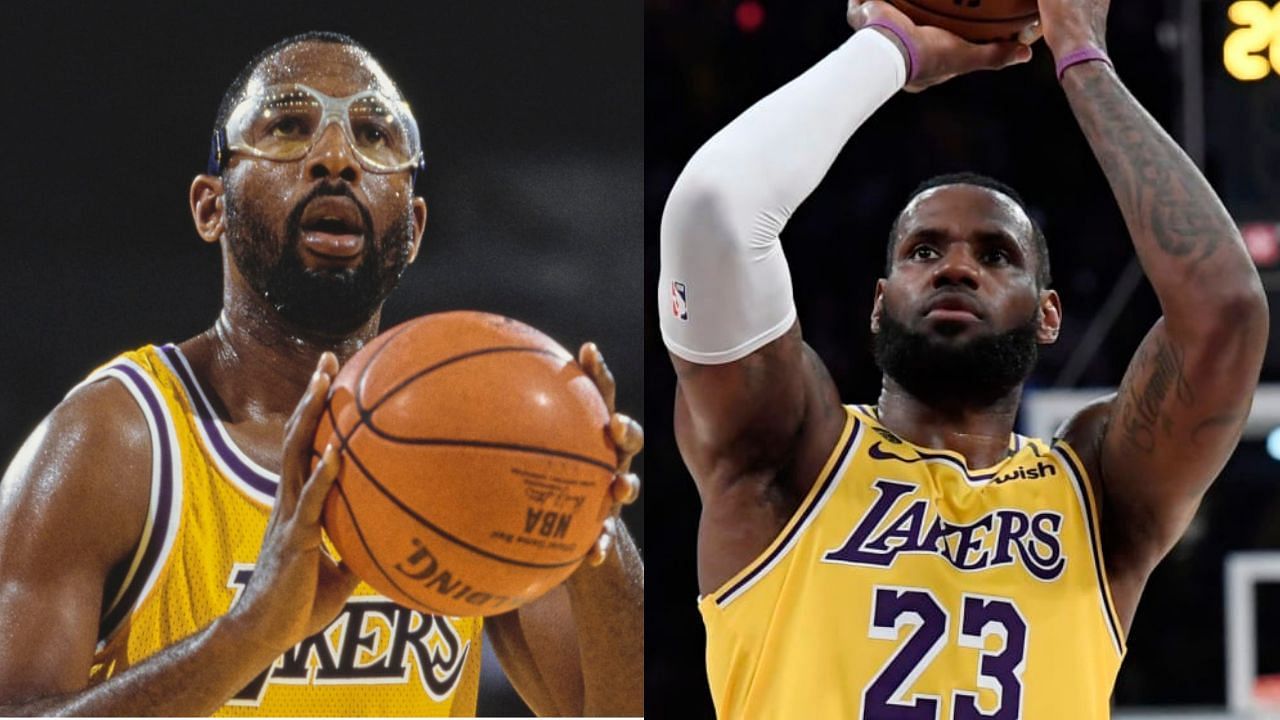 James Worthy is willing to share his iconic monicker &quot;Big Game James&quot; to LeBron James