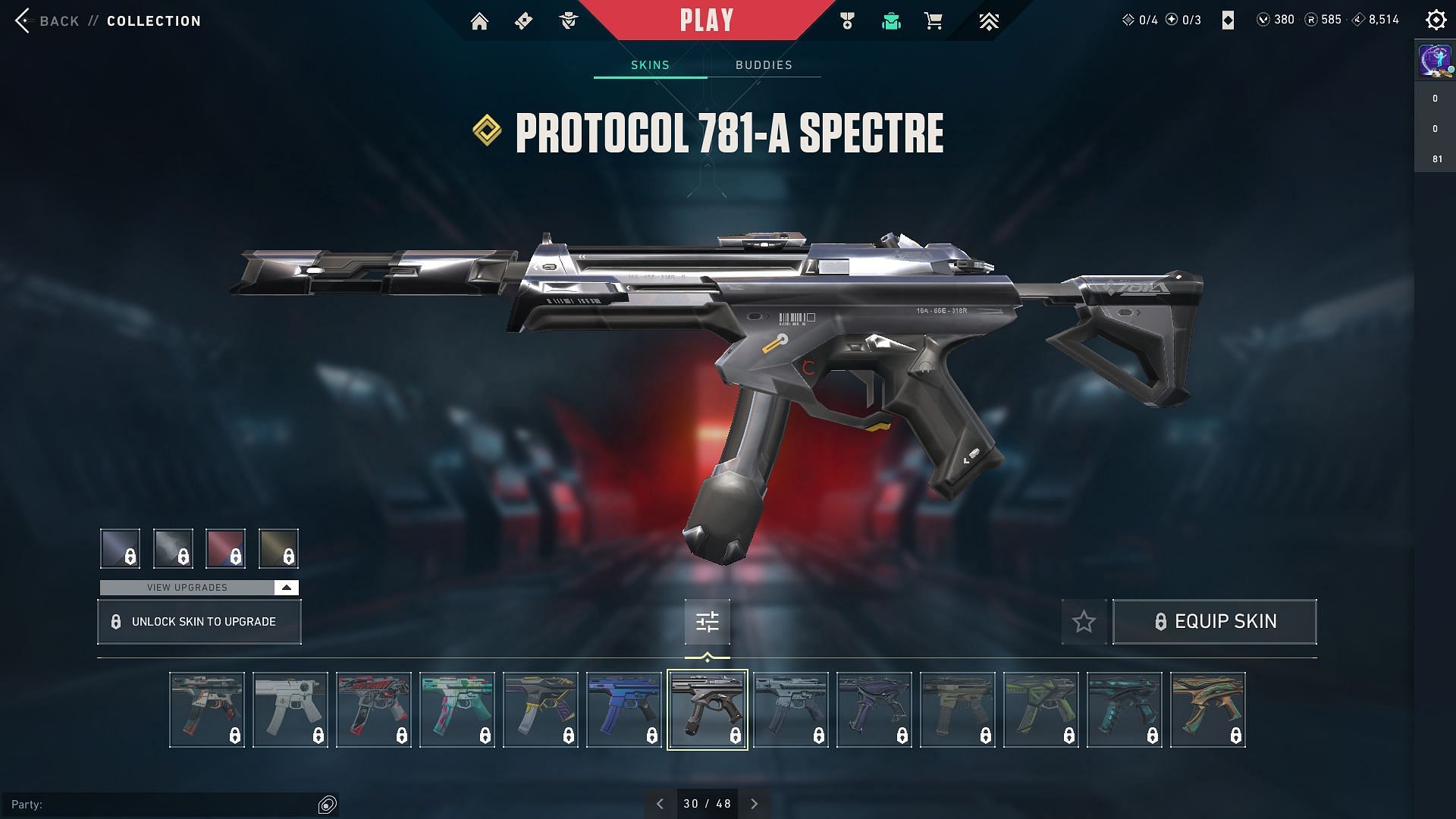 Protocol 781- A Spectre (Image via Riot Games)