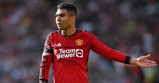 Erik ten Hag explains why Casemiro was substituted at half-time in Manchester United's 2-1 win against Brentford