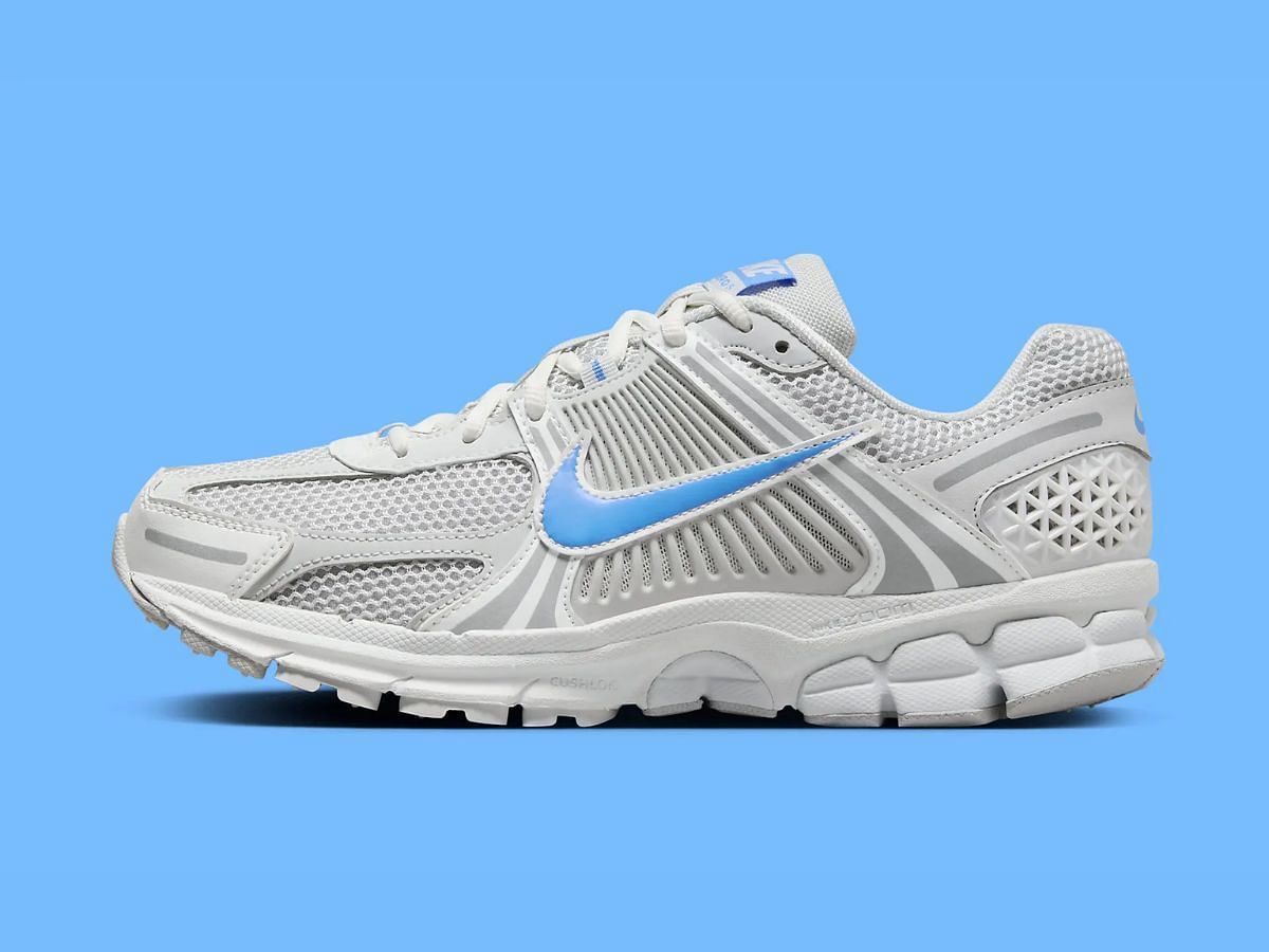 Nike Zoom Vomero 5 &quot;University Blue&quot; (Image via official website of Sneaker News)