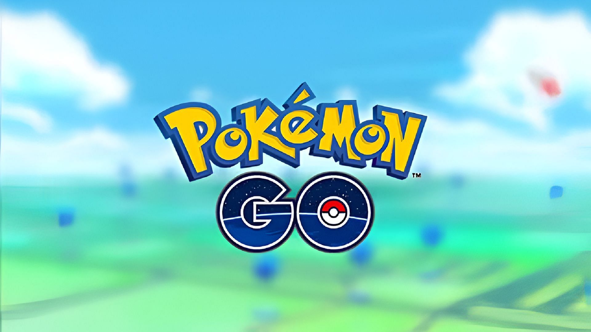 The Pokemon GO logo as it is seen in advertising.