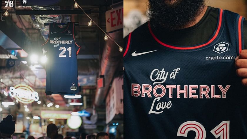 The Latest Edition of NBA Jersey leaks remain consistent with the same 76ers  Brotherly Love City Edition jersey from earlier this year