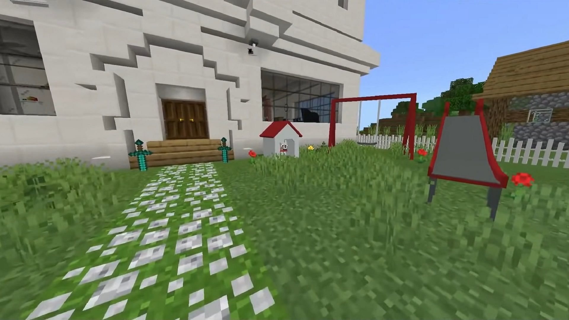 Furnicraft adds a massive amount of furniture blocks to Minecraft (Image via ROBERTGAMER69/YouTube)