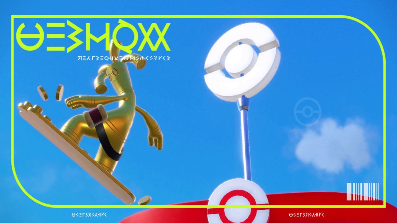 Gholdengo's Pokedex picture from Scarlet and Violet (Image via The Pokemon Company)