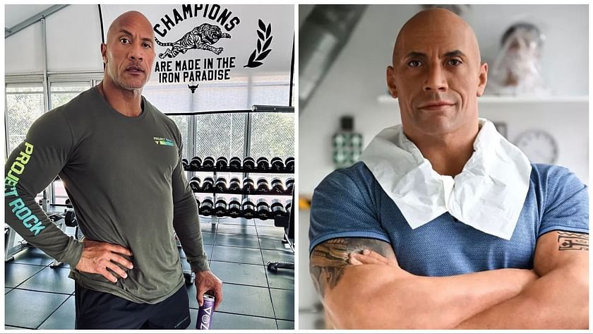 Fans Are Not Happy With Dwayne 'The Rock' Johnson's Wax Figure