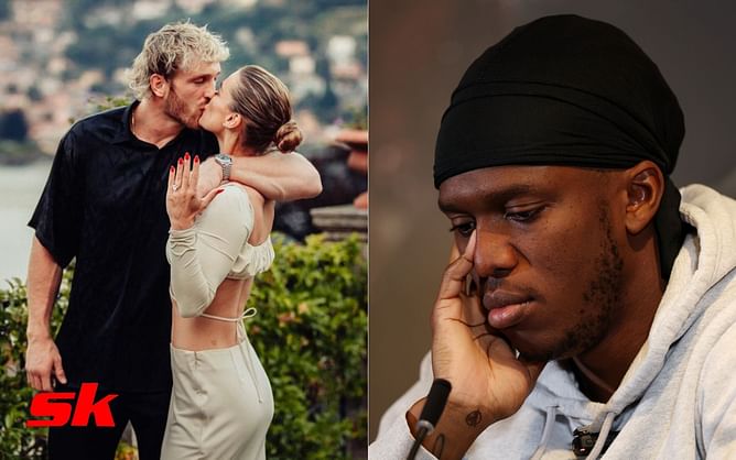 Logan Paul's "baby" message for Nina Agdal, UFC fighter walks out with Israel flag, a major blunder in KSI scorecard: MMA News Roundup